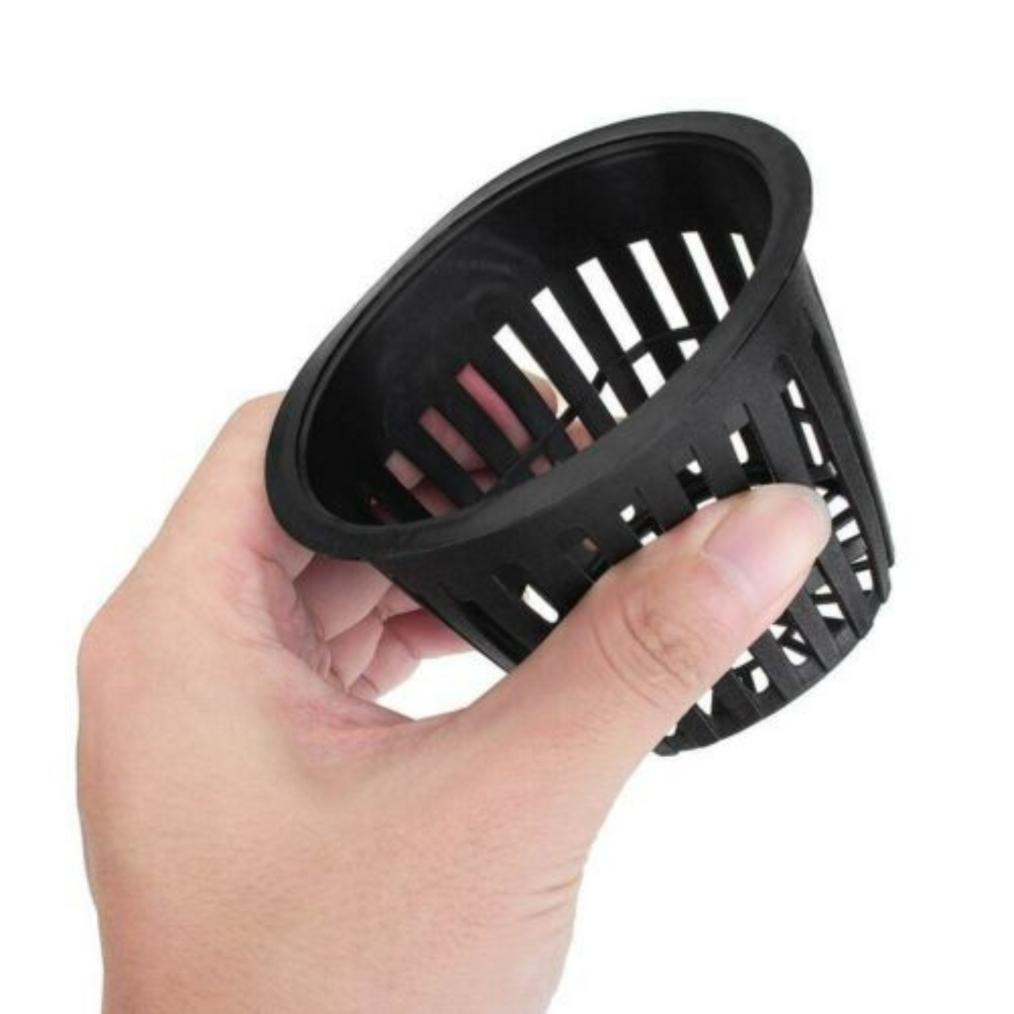 40pcs Heavy Duty Hydroponic Mesh Pot Net Cup Basket for Plant Growth