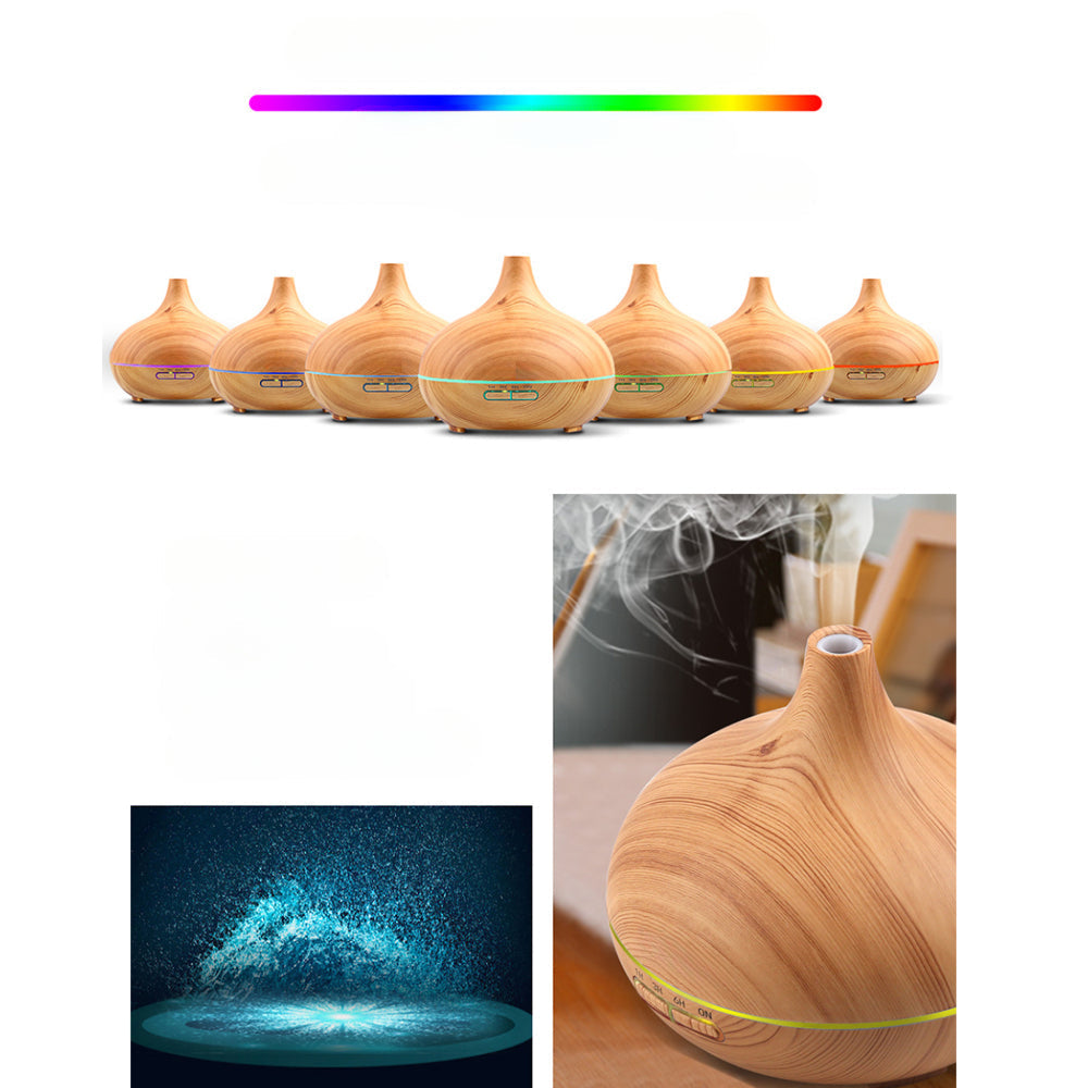 300ml 4 in 1 Aroma Diffuser - Light Wood