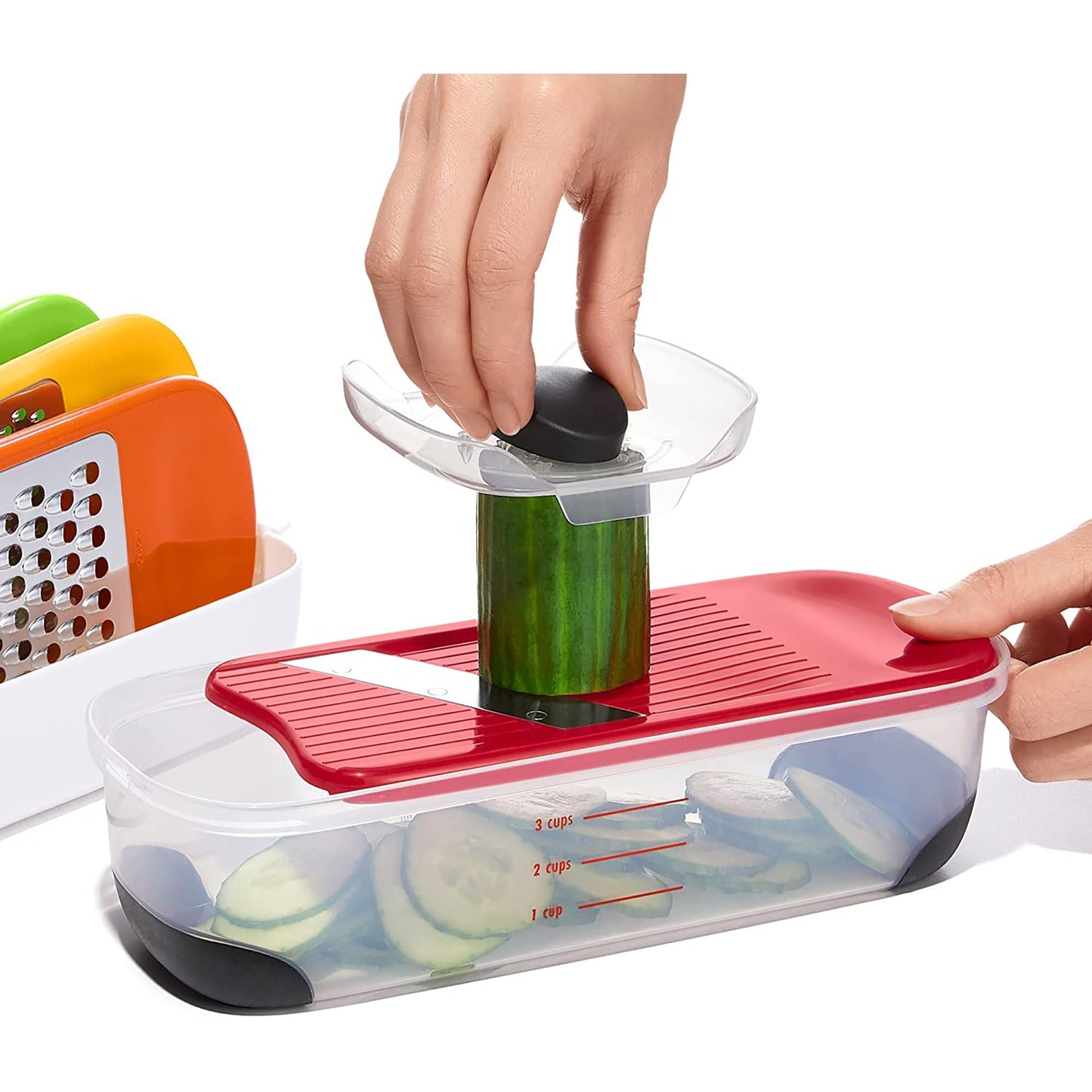 Stainless Steel Complete Grate and Slice Set