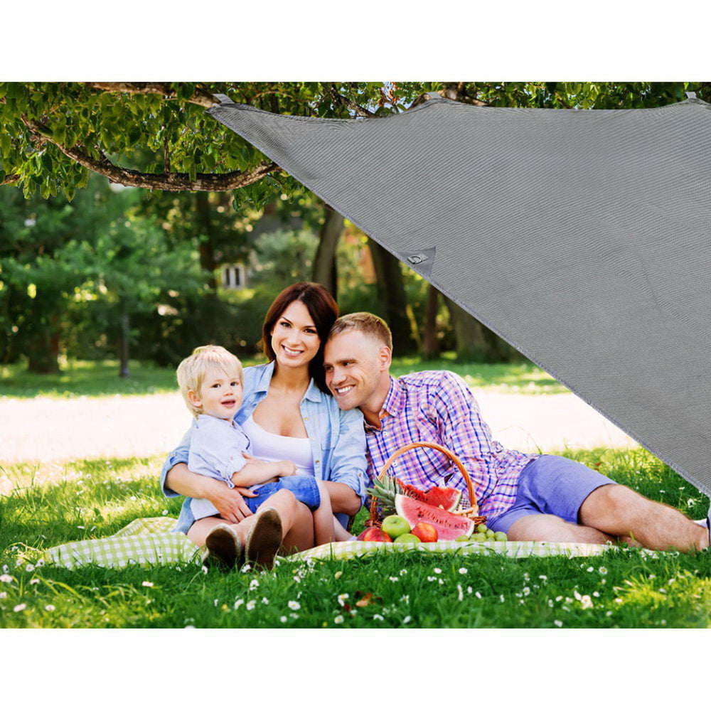 Caravan Privacy Screens Roll Out Awning End Wall Side Sun Shade - 3.4M