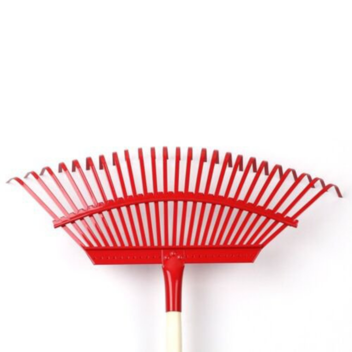 25 Teeth Metal Garden Leaf Rake Lawn Grass Rake Cleaning Tools Outdoor