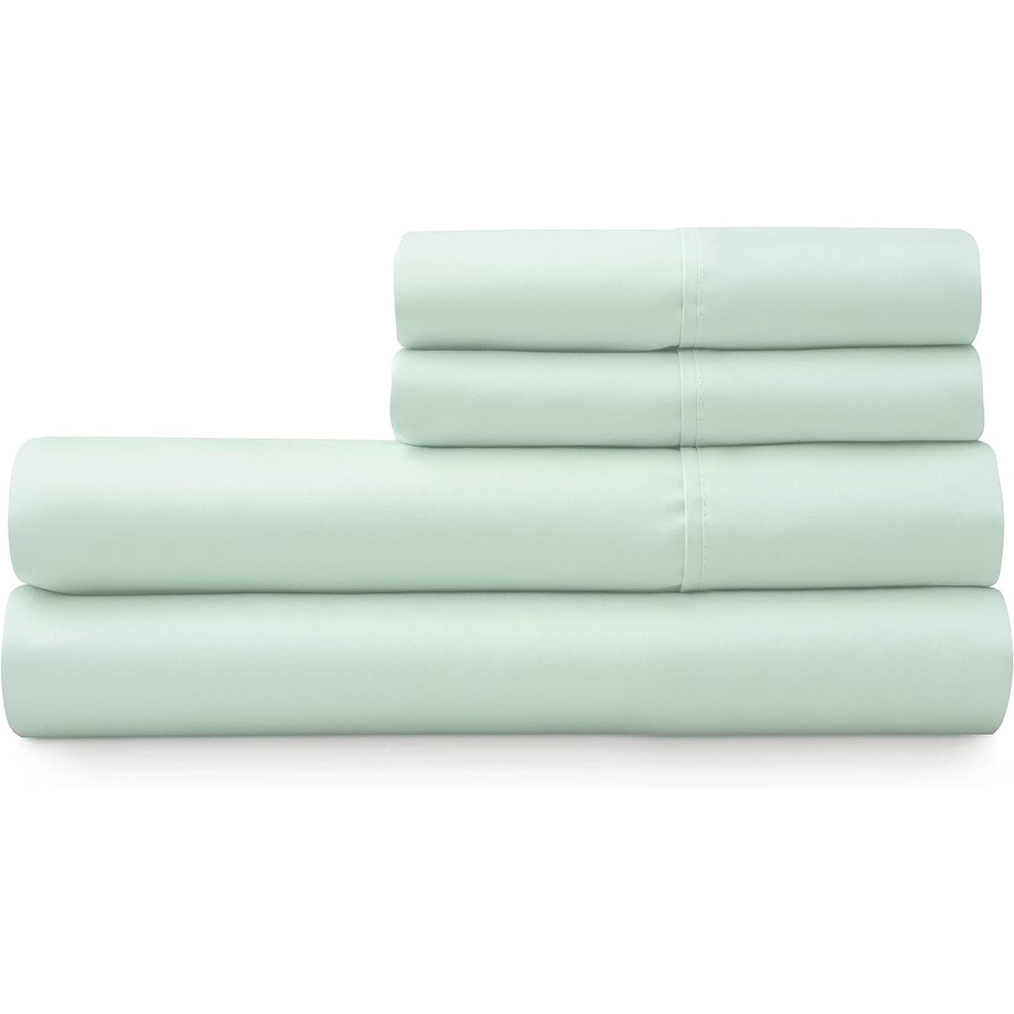 100% Cotton Soft and Durable Sateen Bed Sheet Set - Mint