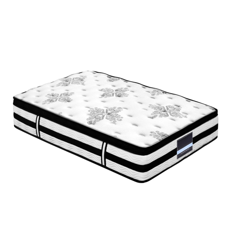 Bedding Euro Top Pocket Spring Mattress Topper - Single/King Single/Double/Queen/King