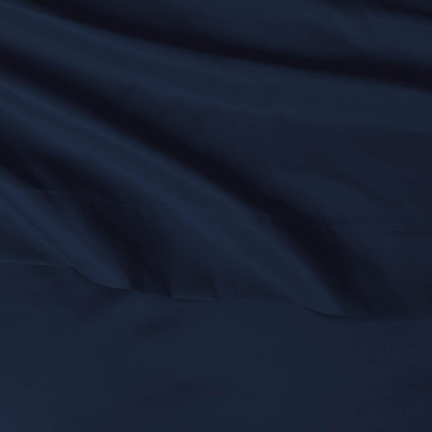 Soft Microfibre Bed Sheet Set with Elastic Pockets - Navy