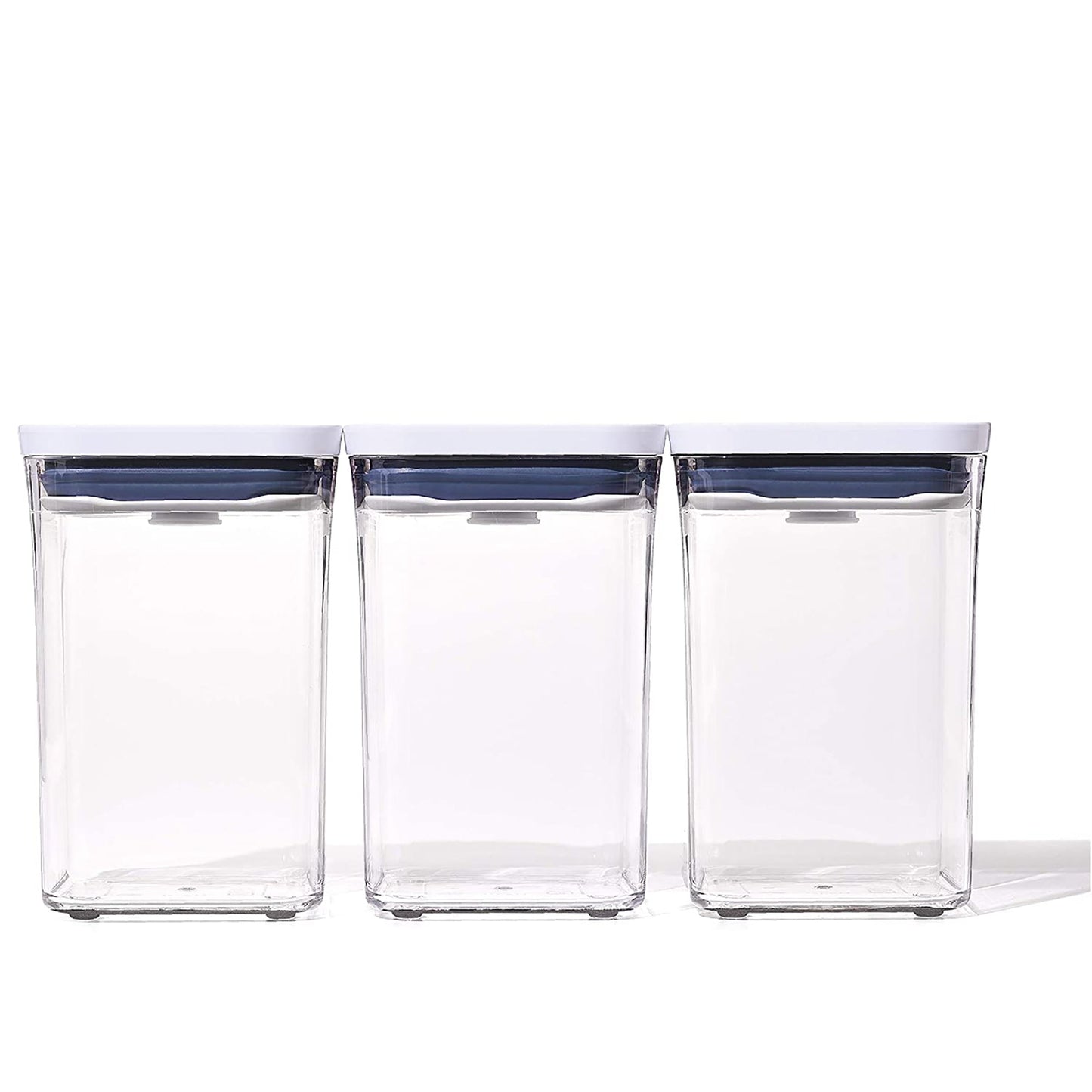 3 Piece 1 Litre Value Plastic Container Set Made from BPA Free Plastic