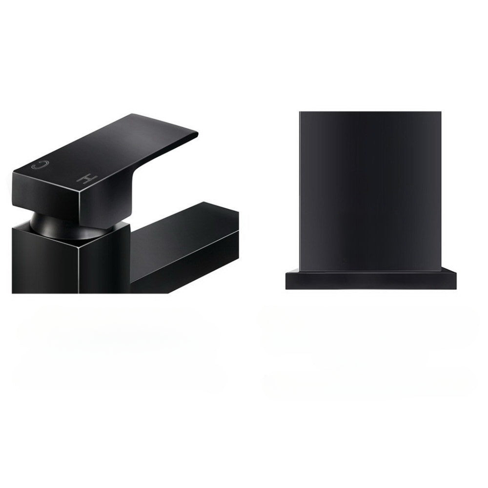 Basin Mixer Tap Faucet Bathroom Vanity Counter Top Brass Black