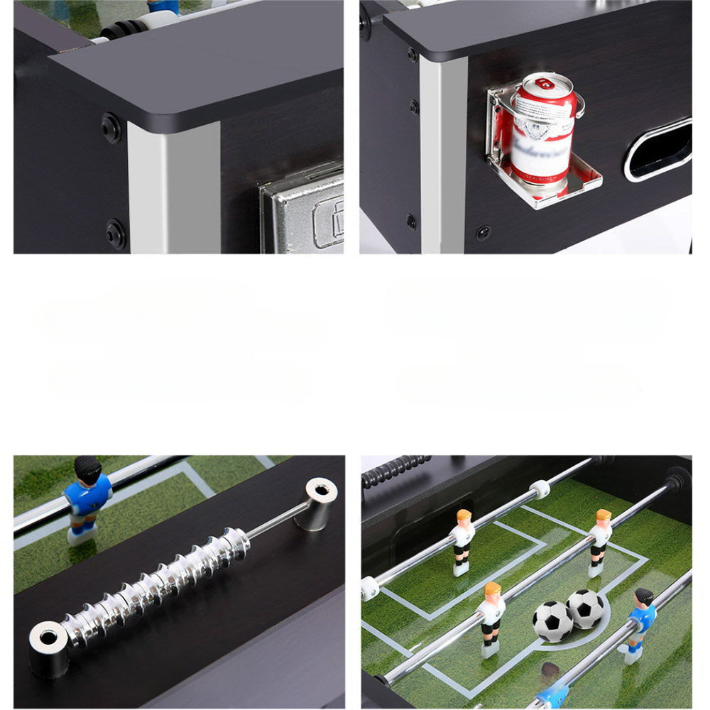 5FT Soccer Table Foosball Football Game Home Party Pub Size Kids Adult Toy Gift