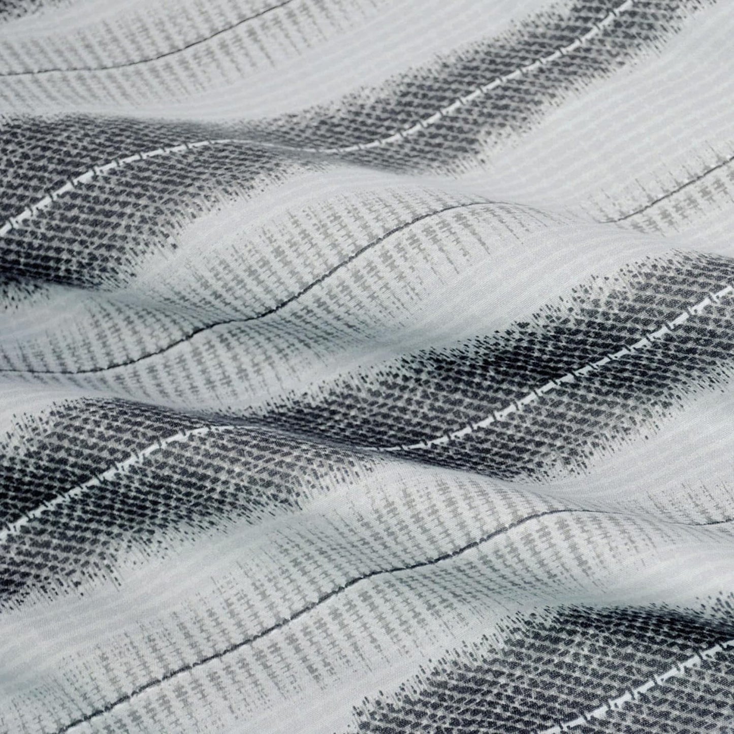 Soft and Lightweight Microfibre Deep Bed Sheet Set - Smoke Grey