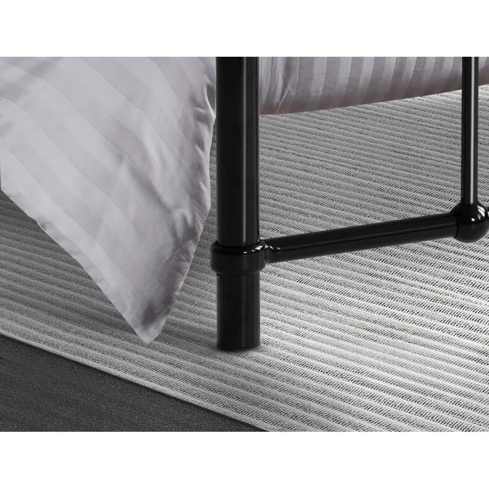 Metal Bed Frame - Queen (Black)