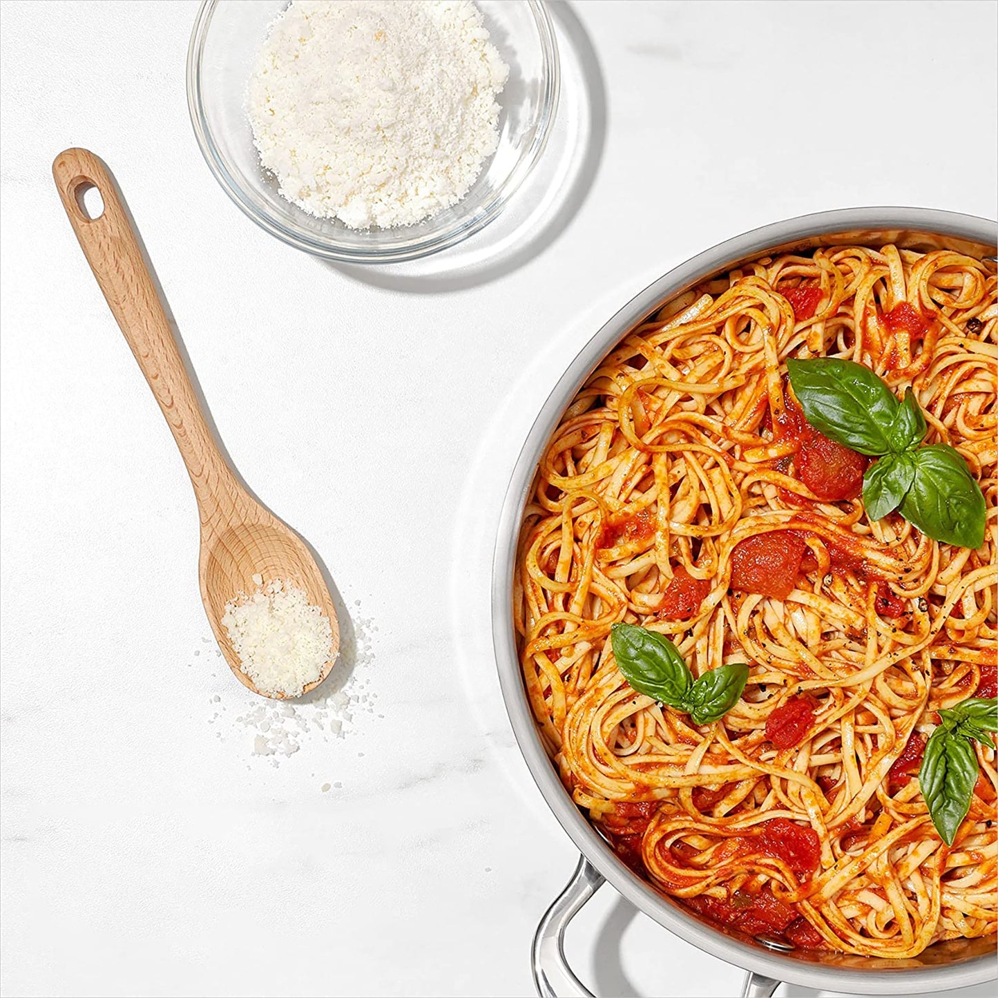 Solid Beechwood Wooden Kitchen Spoon - Brown