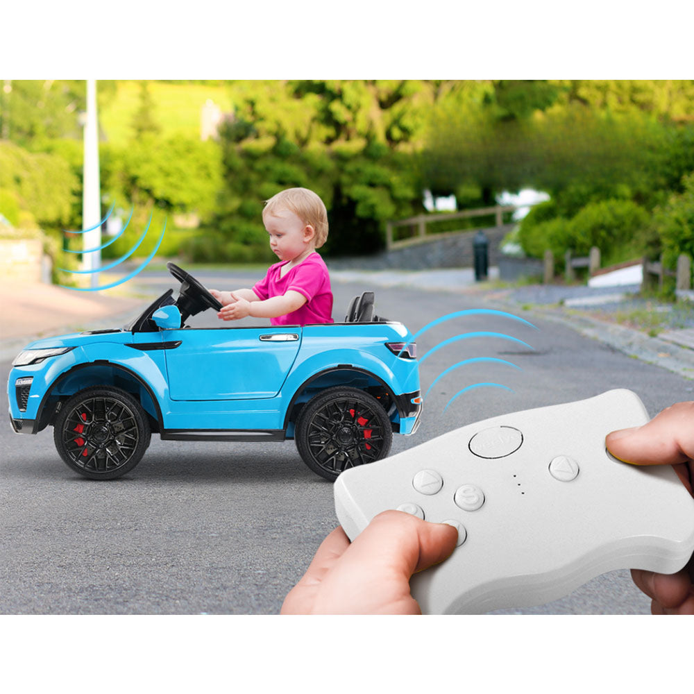Ride On Car Toy Kids Electric Cars 12V Battery SUV Blue
