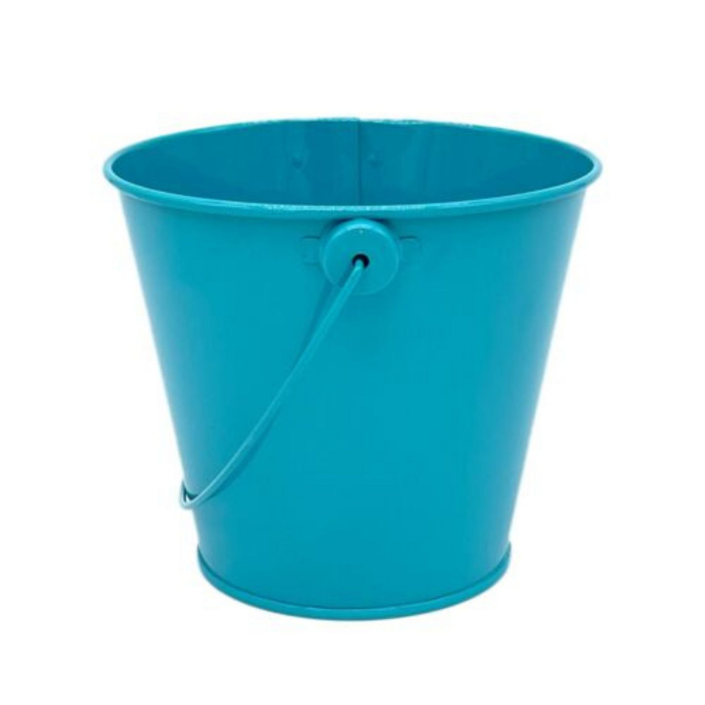 1pc Small Metal Bucket with Handles Mini Tins Pails for Wedding Party Candy Plants