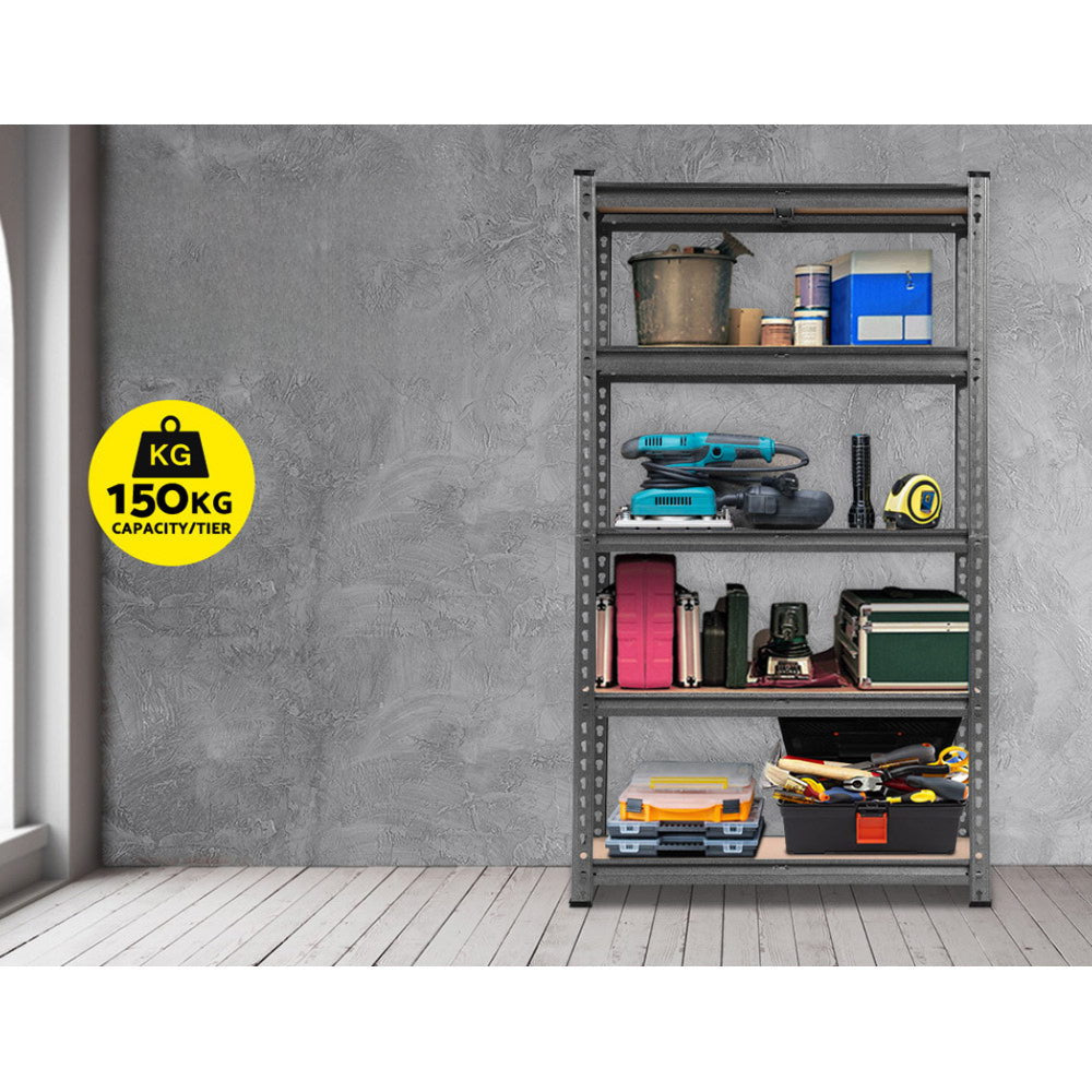Warehouse Rack Garage Storage Steel Metal Shelves - 1.5M