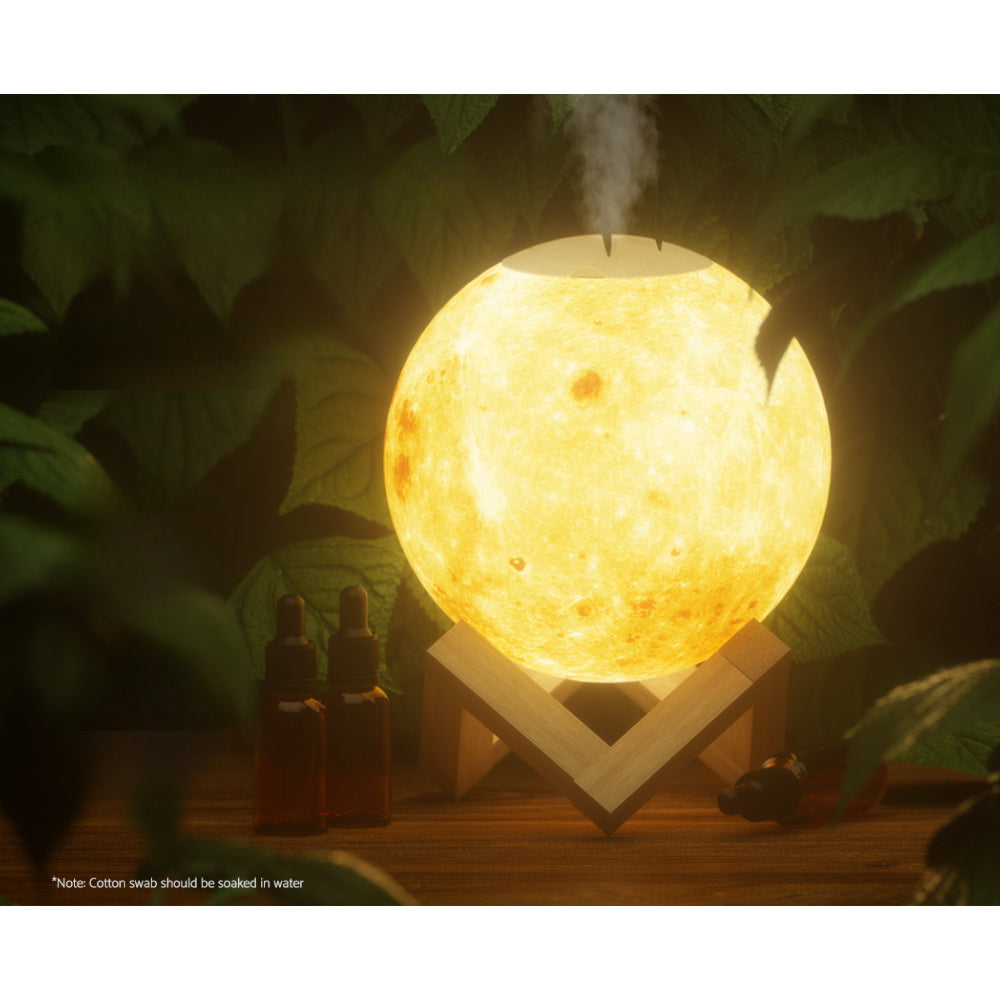 Aroma Diffuser LED Moon Lamp 880ml