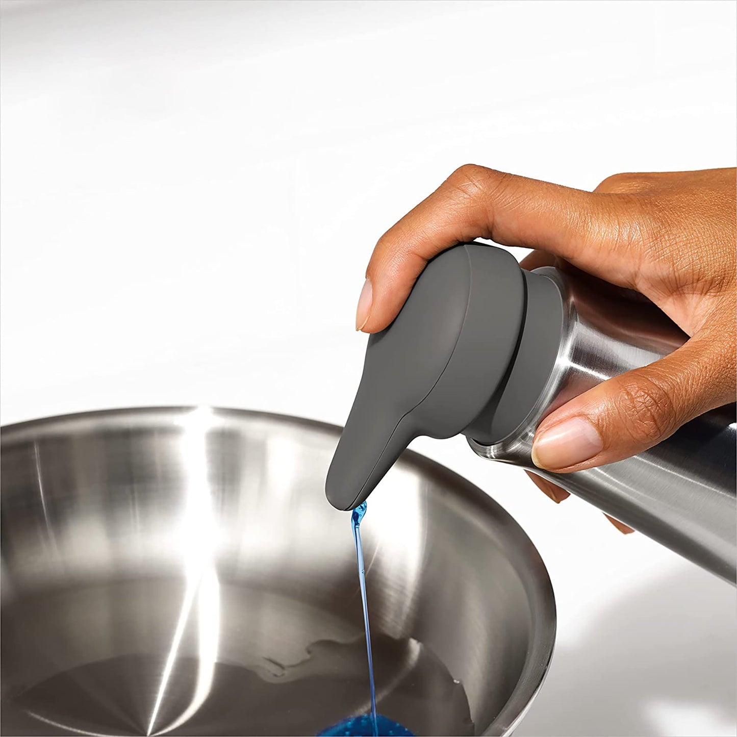 Soap Dispenser Stainless Steel 15 oz