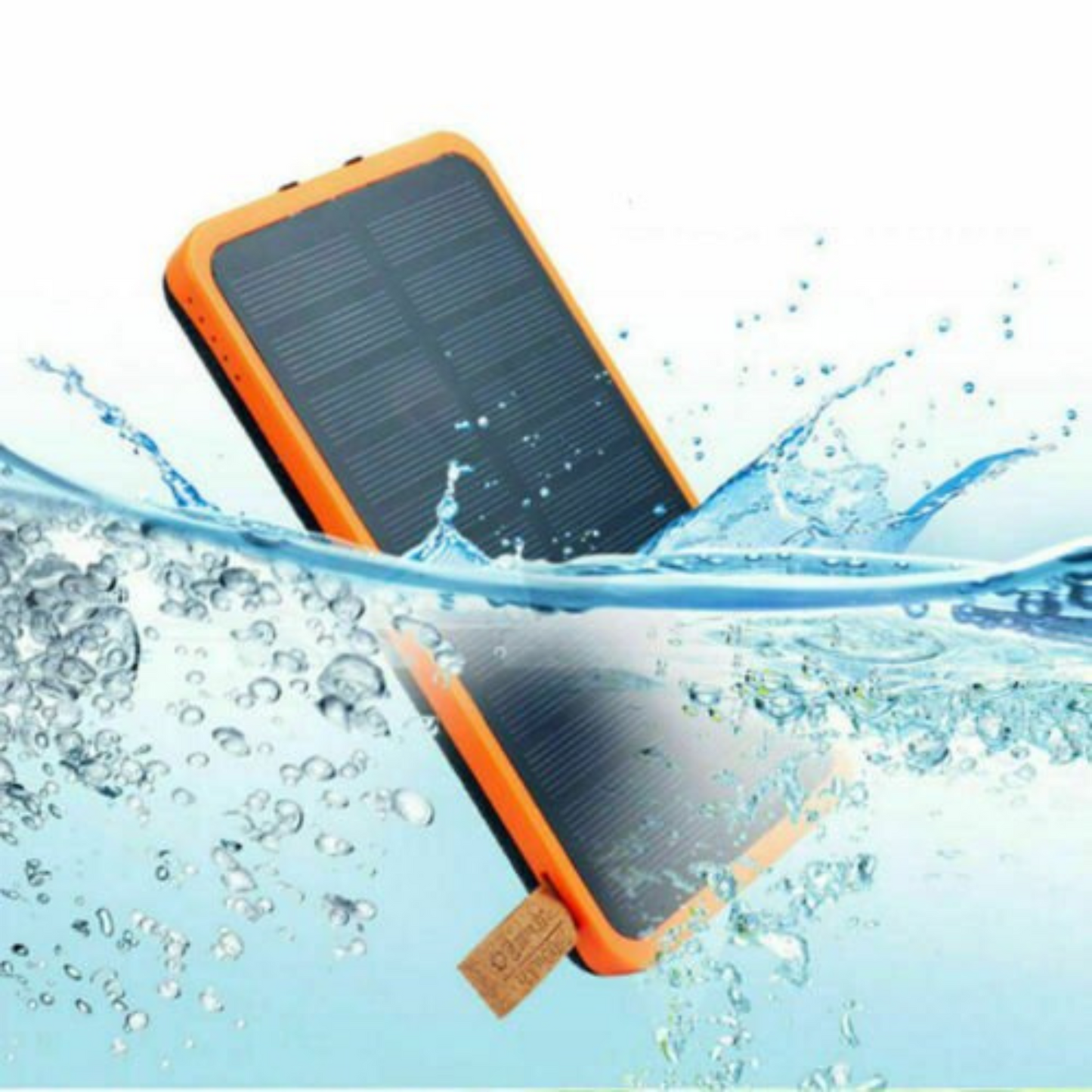 300000mAh Dual USB Portable Solar Charger External Battery Power Bank Waterproof