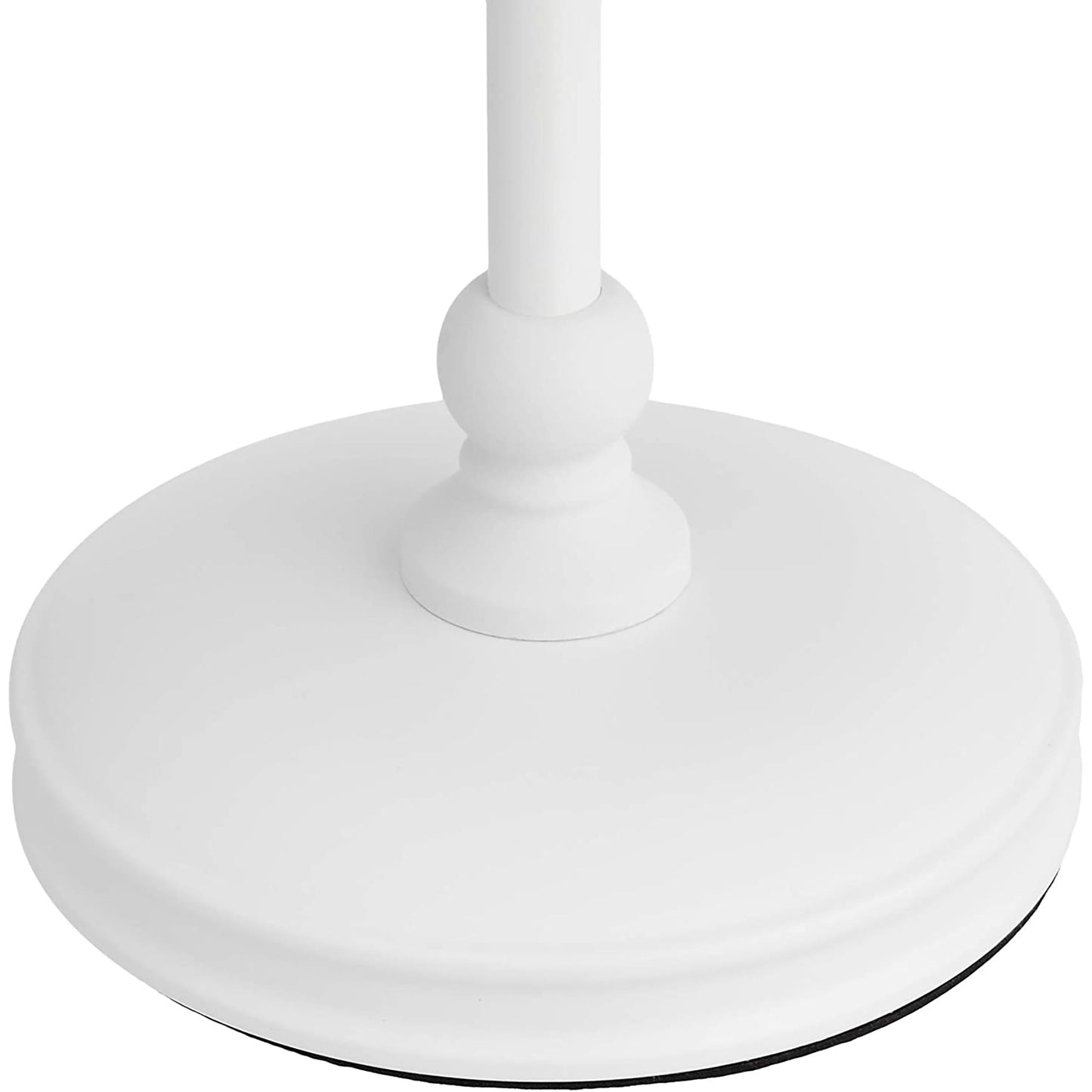 Vanity Mirror with Heavy Base Magnification - White