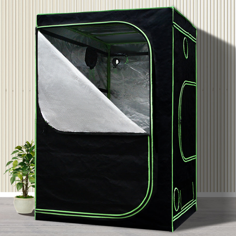 Grow Tent 1000W LED Grow Light 150X150X200cm Mylar 4" Ventilation