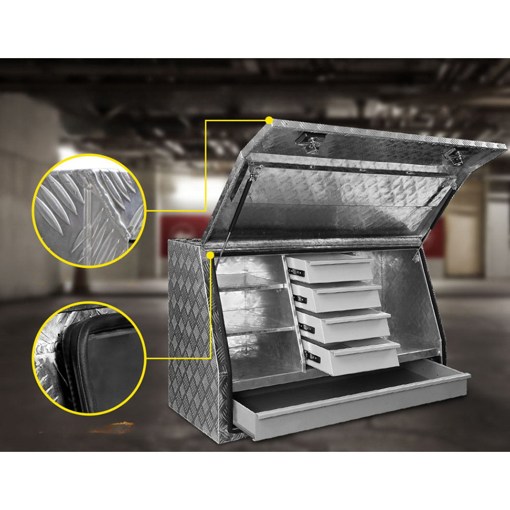 Aluminium Generator Tool Box Truck Canopy Locks - 25KG Capacity