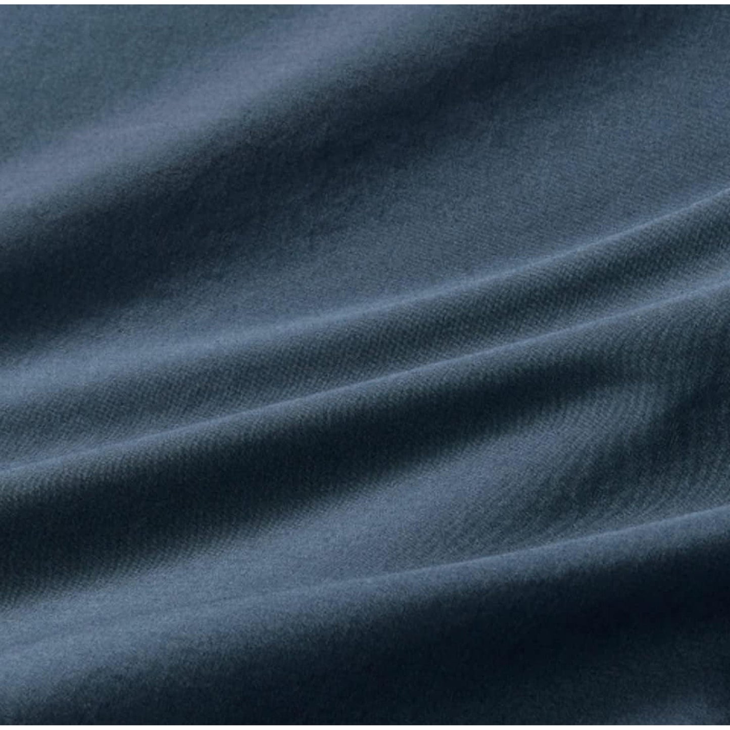 100% Natural Washable Cotton 800TC Soft Breathable Textured Quilt Cover Set - Navy