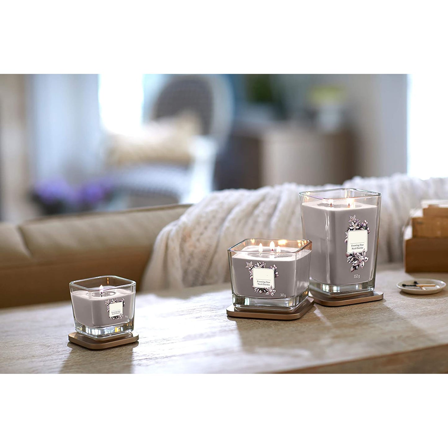 Large 2 Wick Evening Star Scented Candle