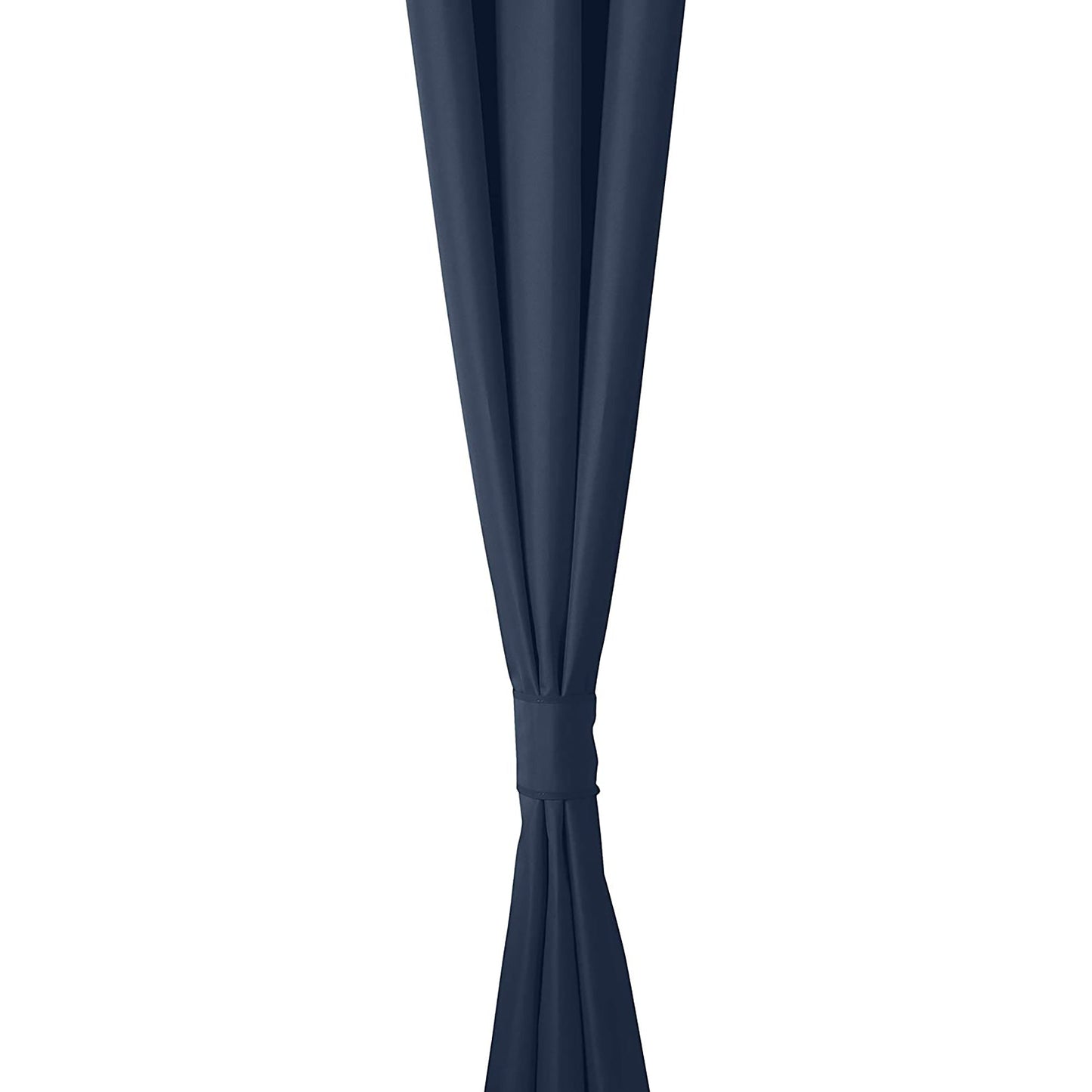 Room Darkening Blackout Window Curtains with Grommets 2 Panels - Navy