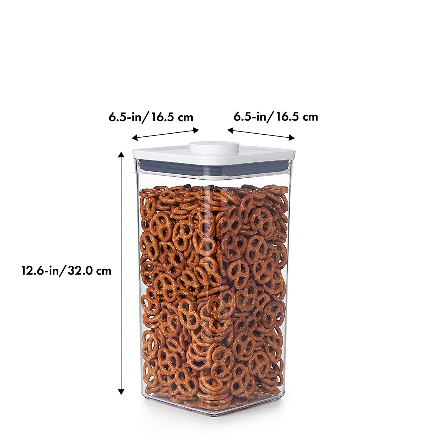 Big Square 5.7 Litre Canister Made from BPA Free Plastic
