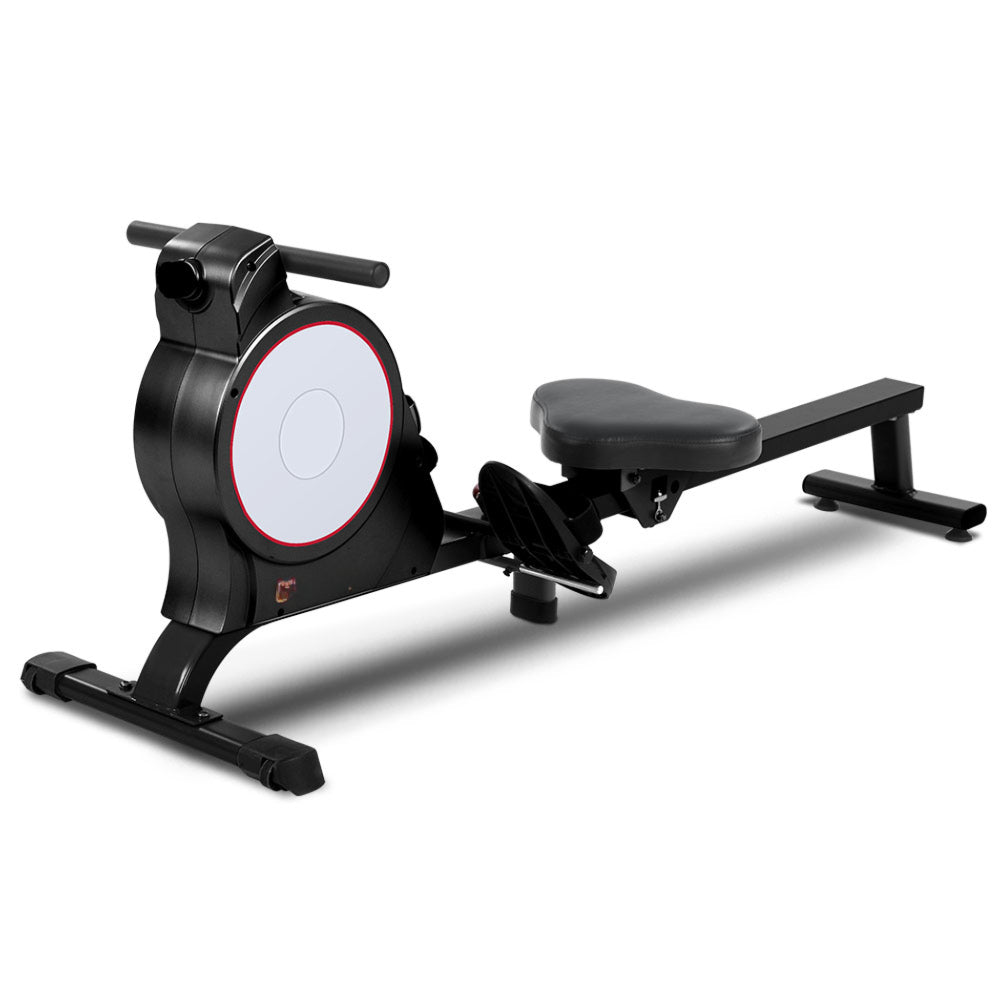 Magnetic Rowing Exercise Machine Rower Resistance Cardio Fitness Gym - Weight Capacity 150kg