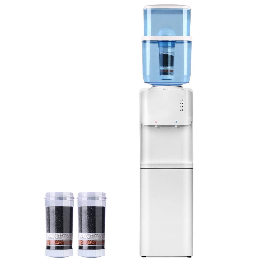 22L Water Cooler Dispenser Hot Cold Taps Purifier Filter Replacement
