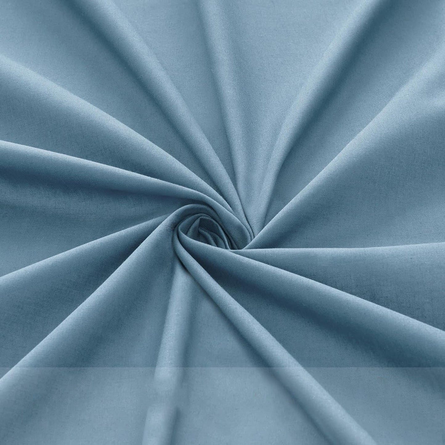 Envelope Closure Soft and Breathable 1000TC Cotton Blend Pillowcases - Dusty Blue