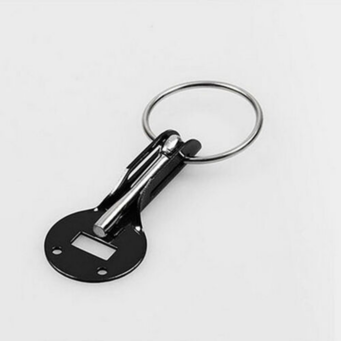 Quick Latch Car Bonnet Hood Lock Flush Mount Pin Key Locking Kit