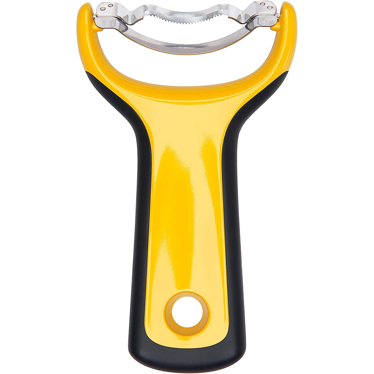 Japanese Stainless Steel Corn Prep Peeler - Yellow