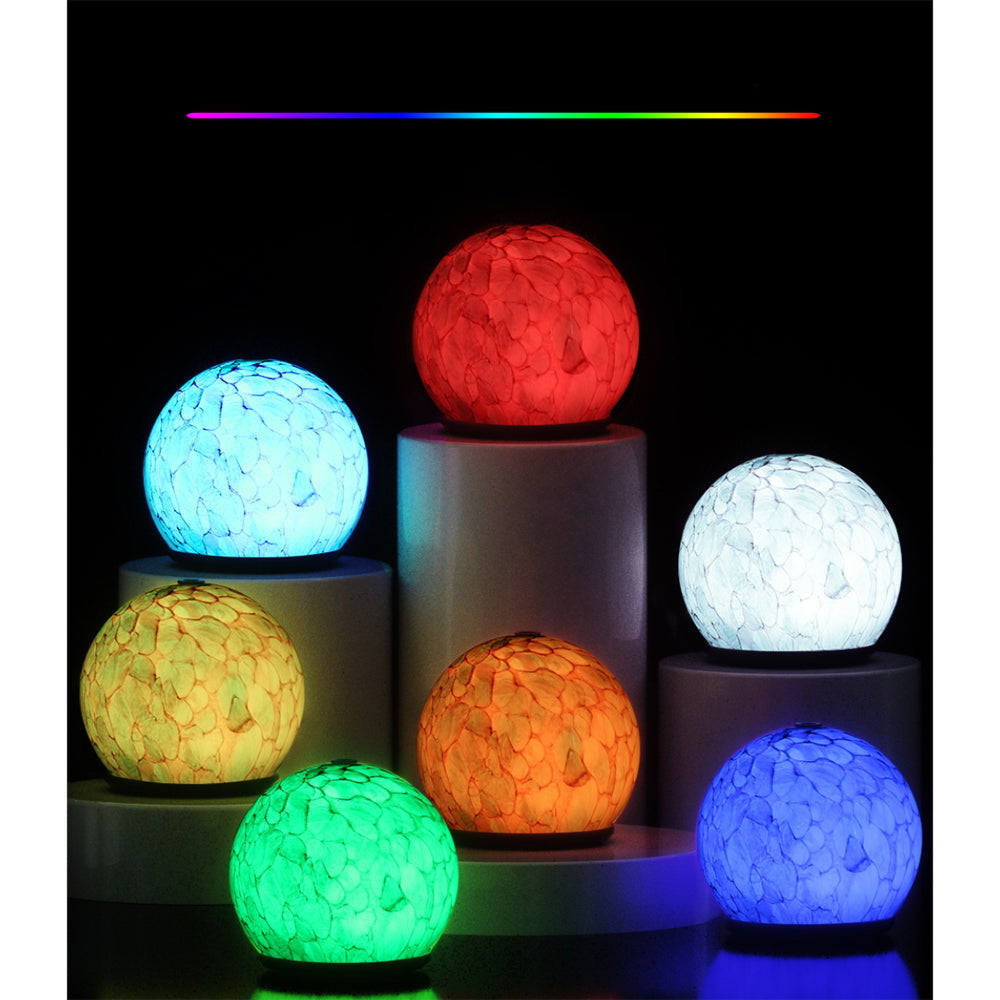240ml Aroma Diffuser LED Light Glass Essential Oil