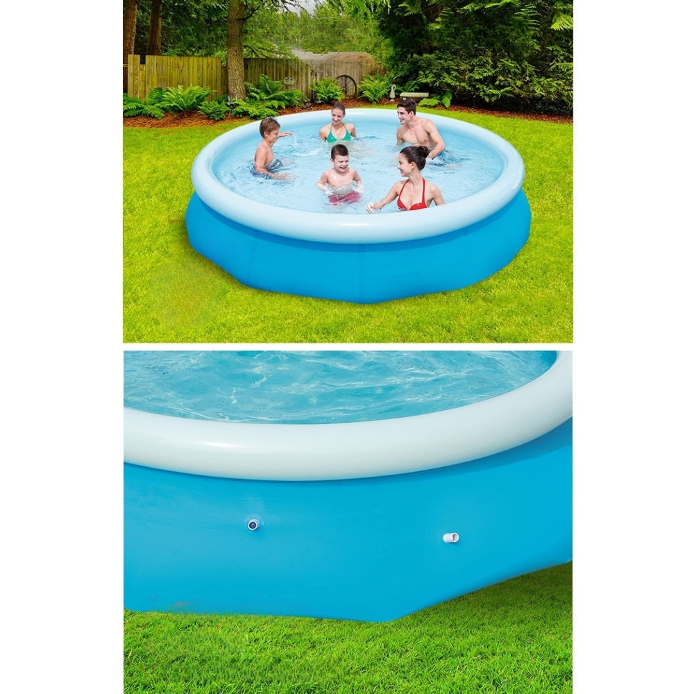Above Ground Swimming Pool 305x76cm Fast Set Pool Family
