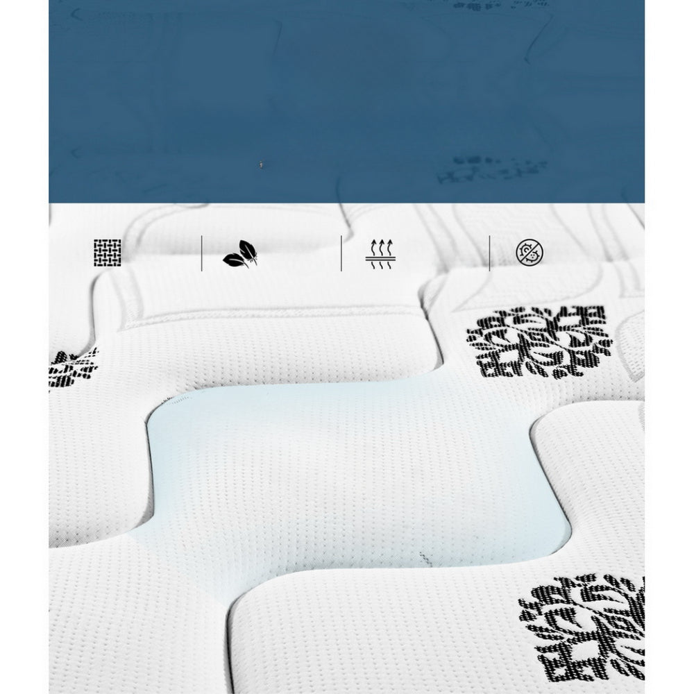Bedding Galaxy Euro Top Cool Gel Pocket Spring Mattress - Queen