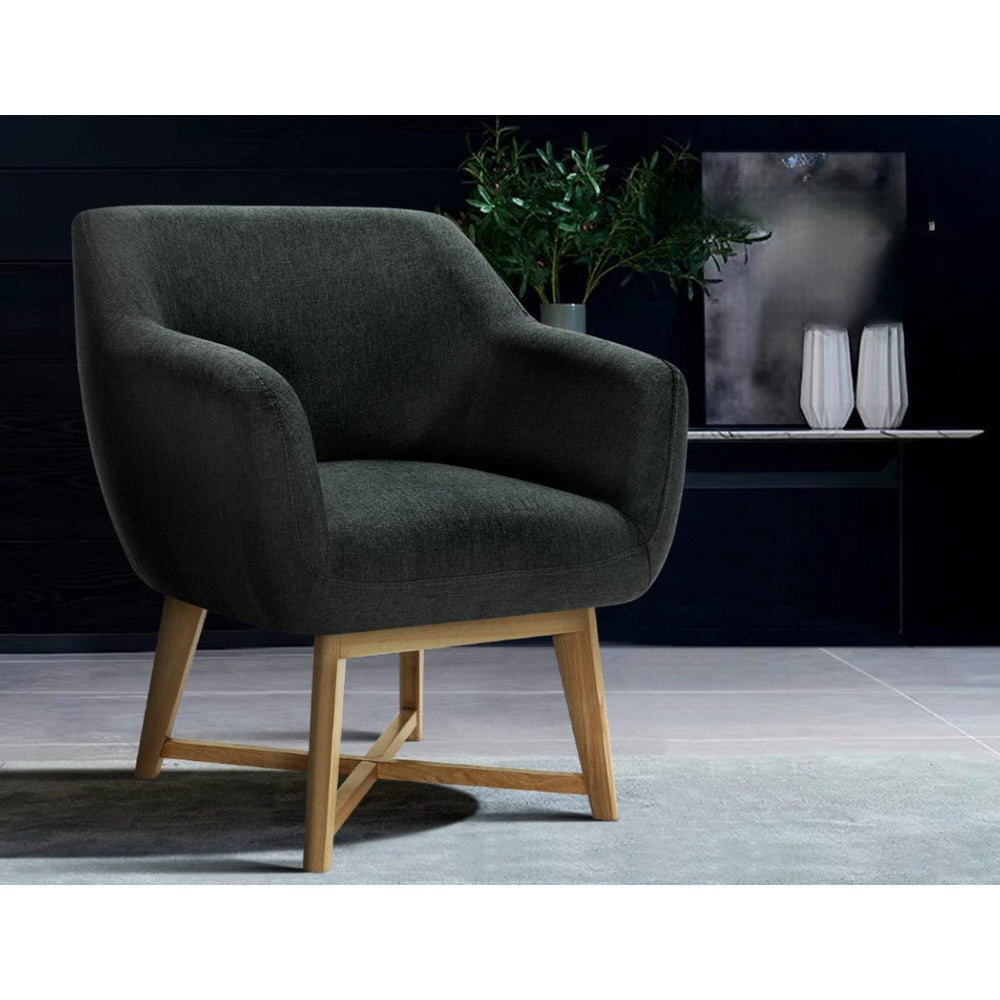 Tub Accent Chair Charcoal
