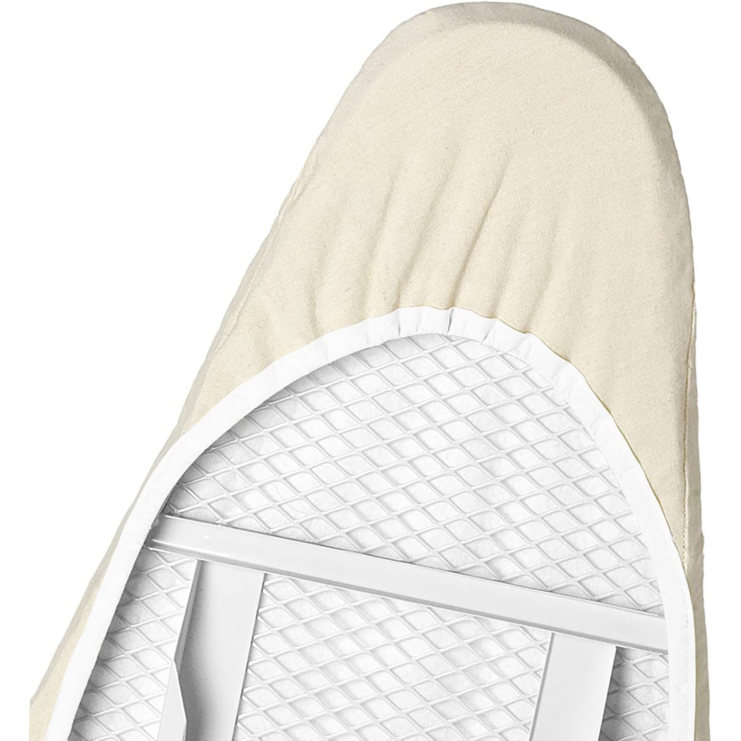 Elegant Iron Board Pad with Cotton Scorch Resistant Cover 15x84 Inches - Turquoise