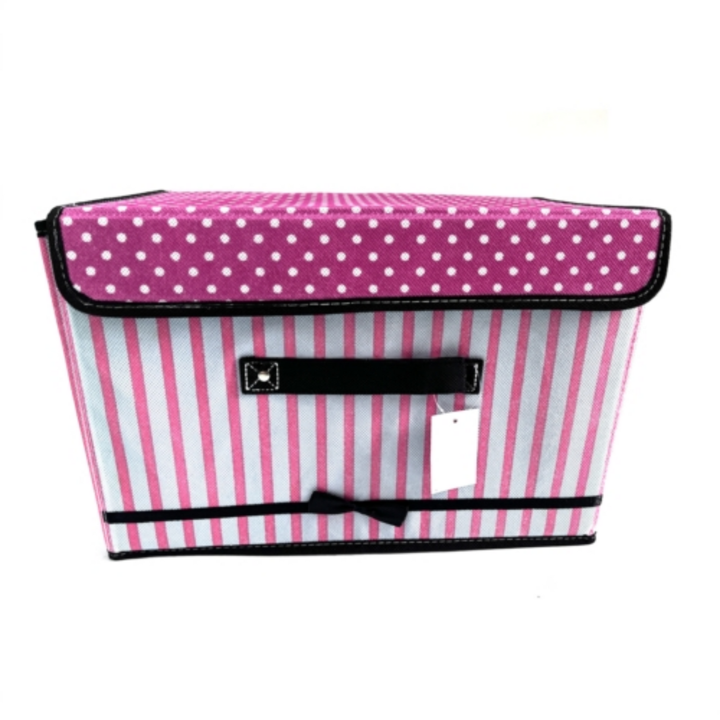 Foldable Storage Cube with Cover Fabric Toy Organizer Box