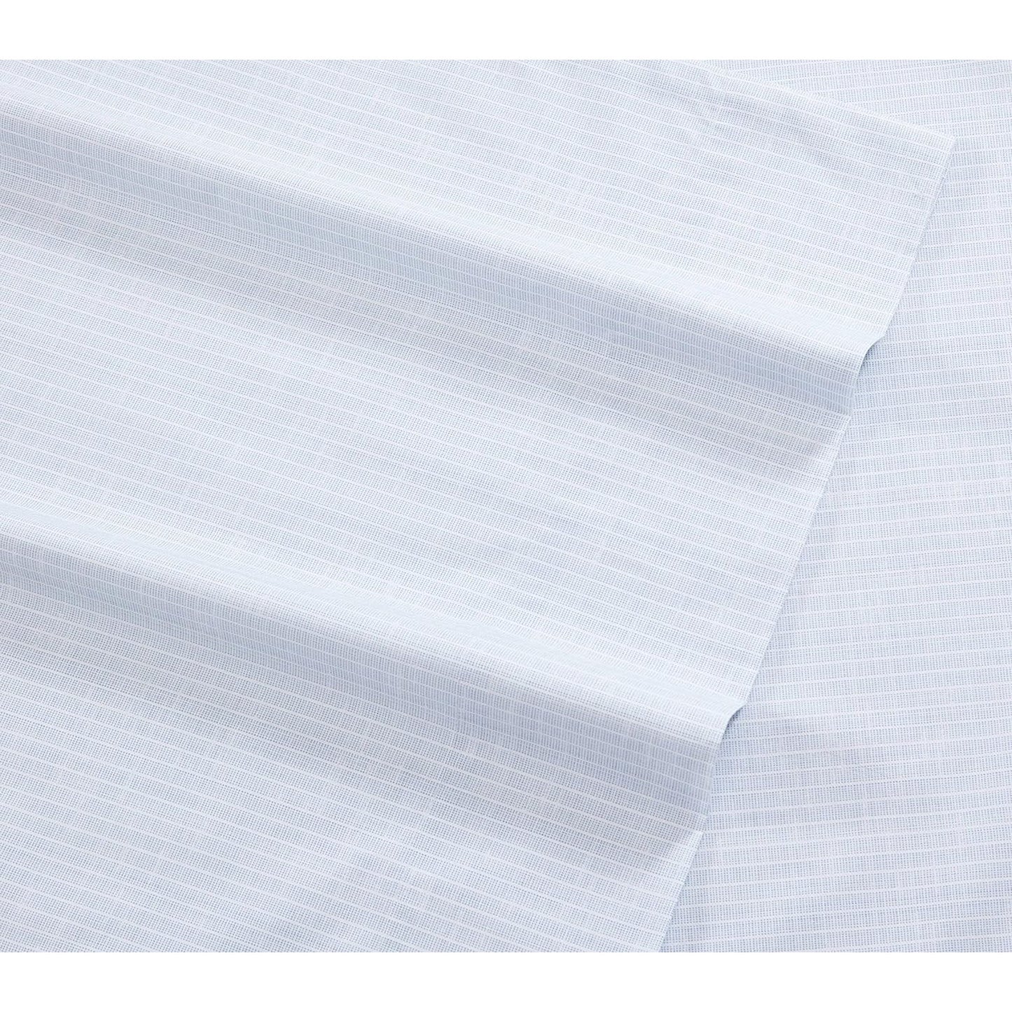 Crisp and Cool Cotton Percale Stylish Bed Sheet Set - Ala Moana Stripe Blue