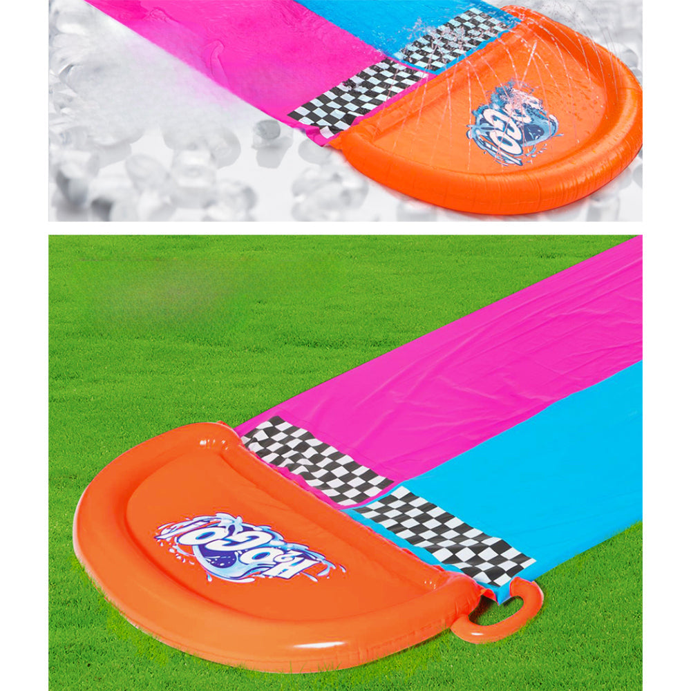 Inflatable Water Slip And Slide 4.88m Kids Rider Splash Toy Outdoor