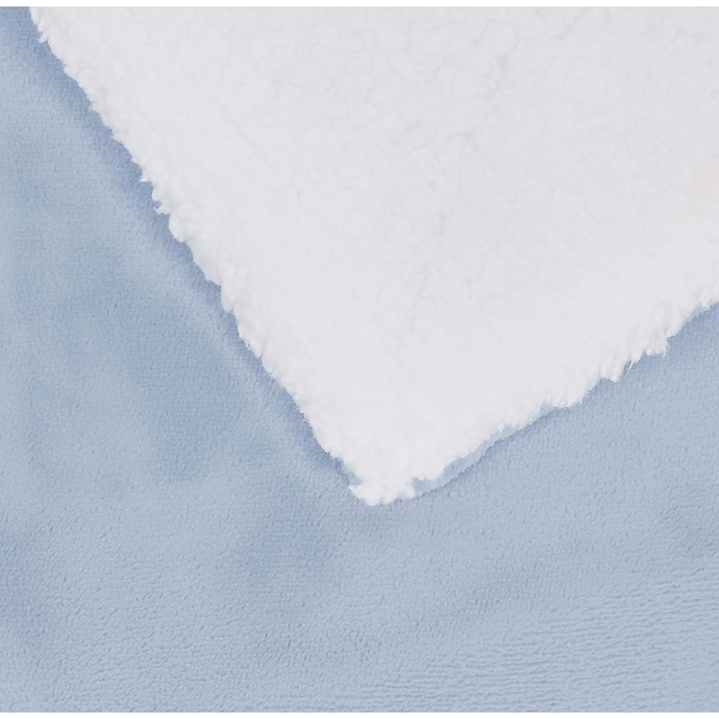 Ultra-Soft Micromink Sherpa Blanket - Smoke Blue
