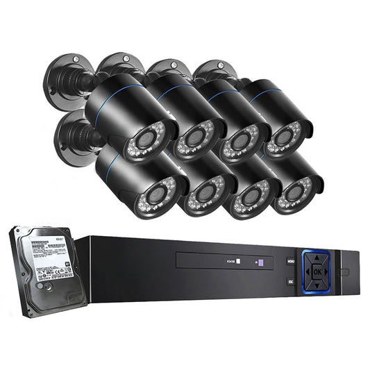 1080P 8 Channel HDMI CCTV Security Camera with 1TB Hard Drive