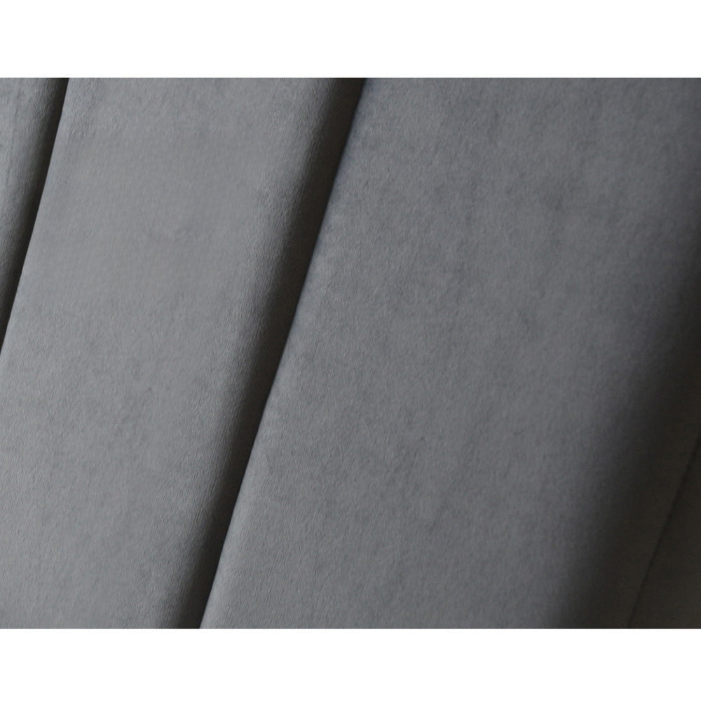 Bed Head Headboard King Size Bedhead Velvet Grey