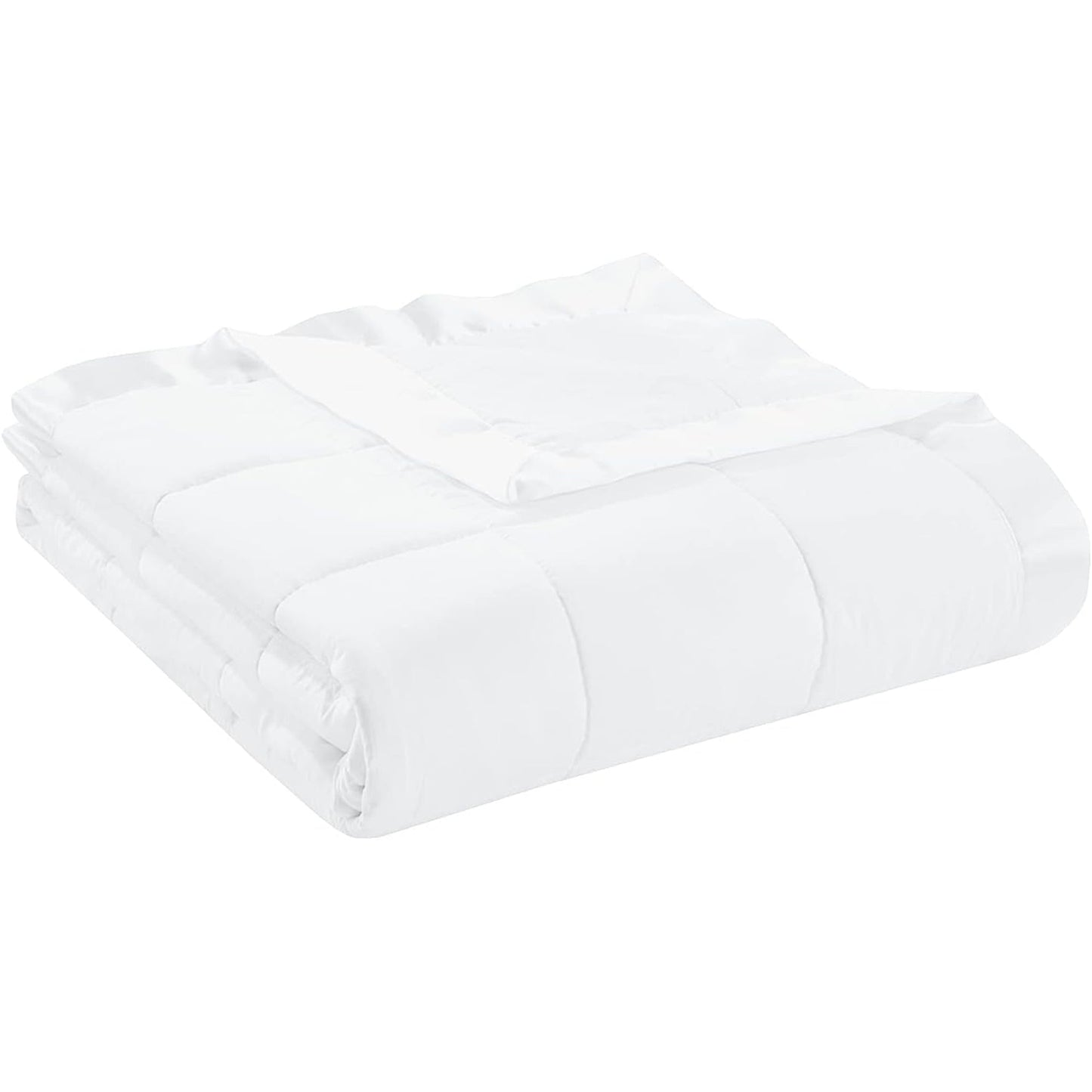 Lightweight Microfibre Down Alternative Blanket - White