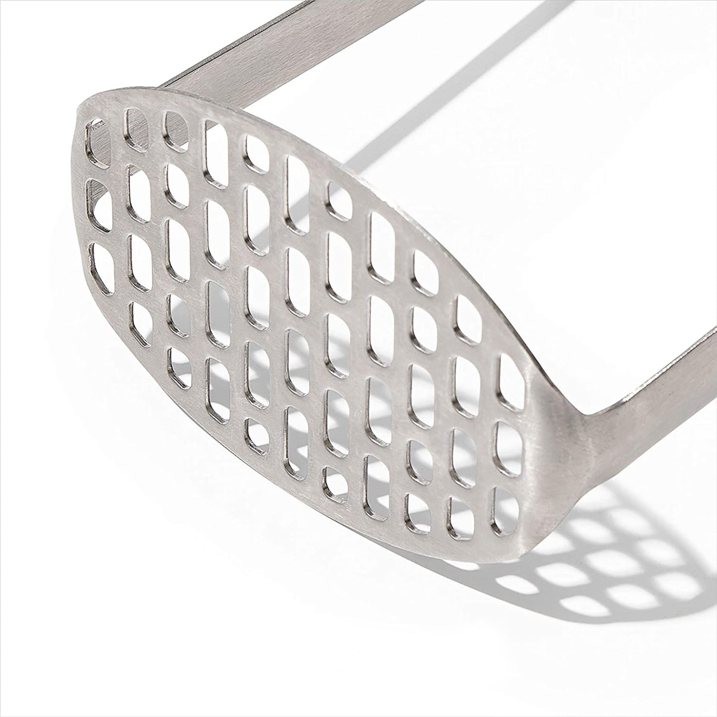 Stainless Steel Potato Masher - Black