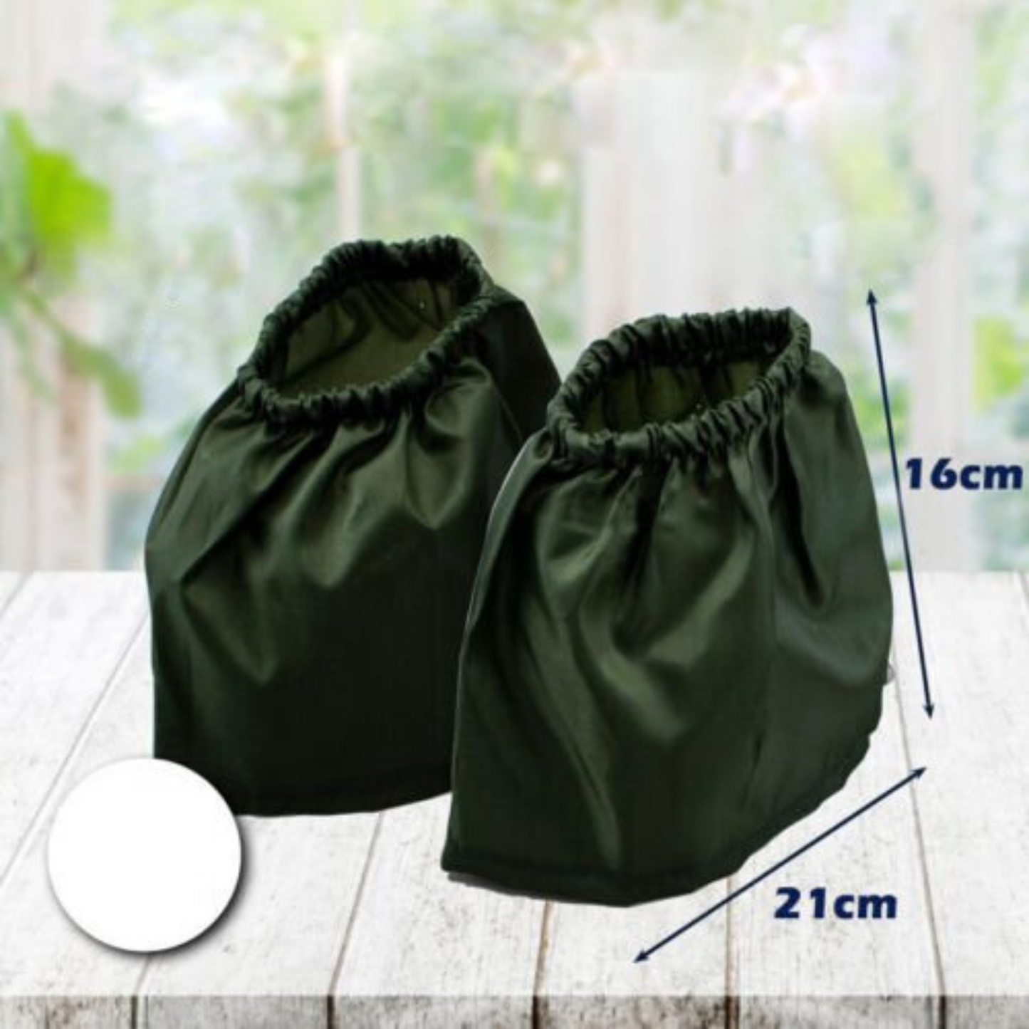 2pcs Water Resistant Work Boot Covers Gardeners Boot Protectors Sock Savers