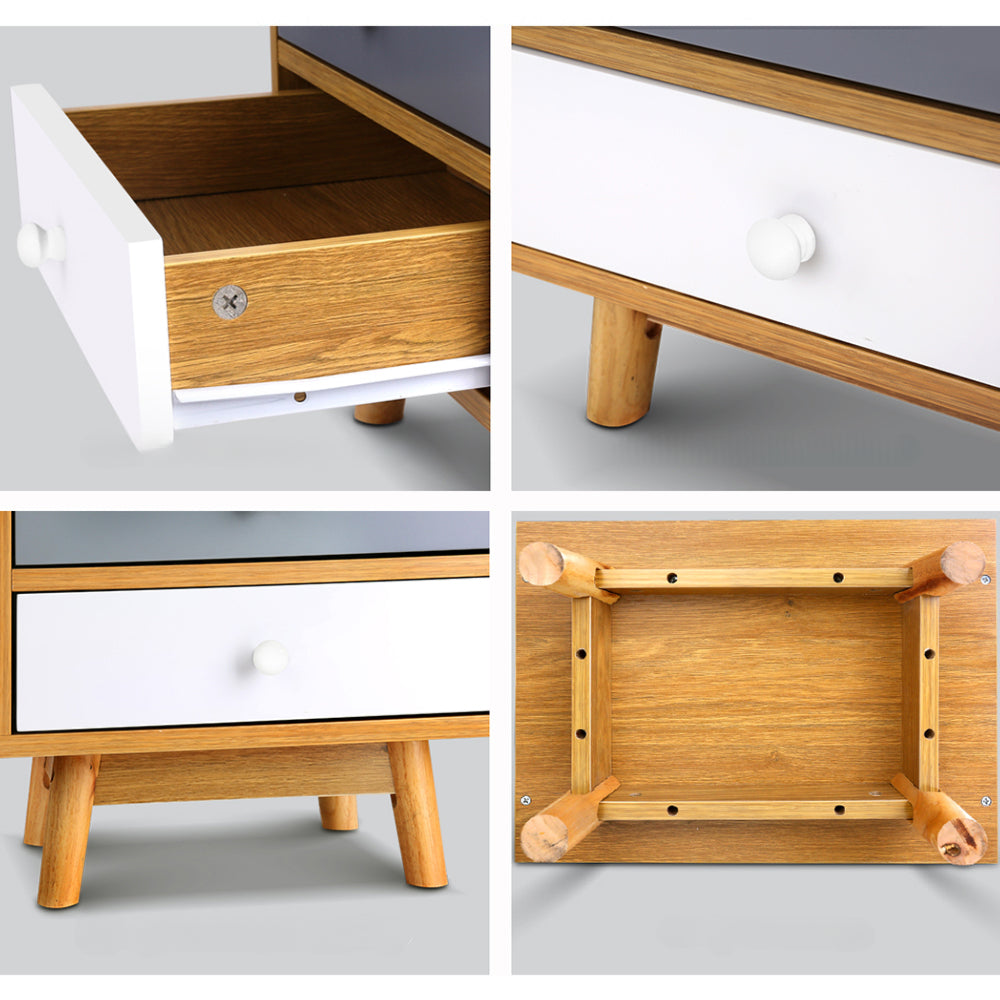 Wooden Bedside Table