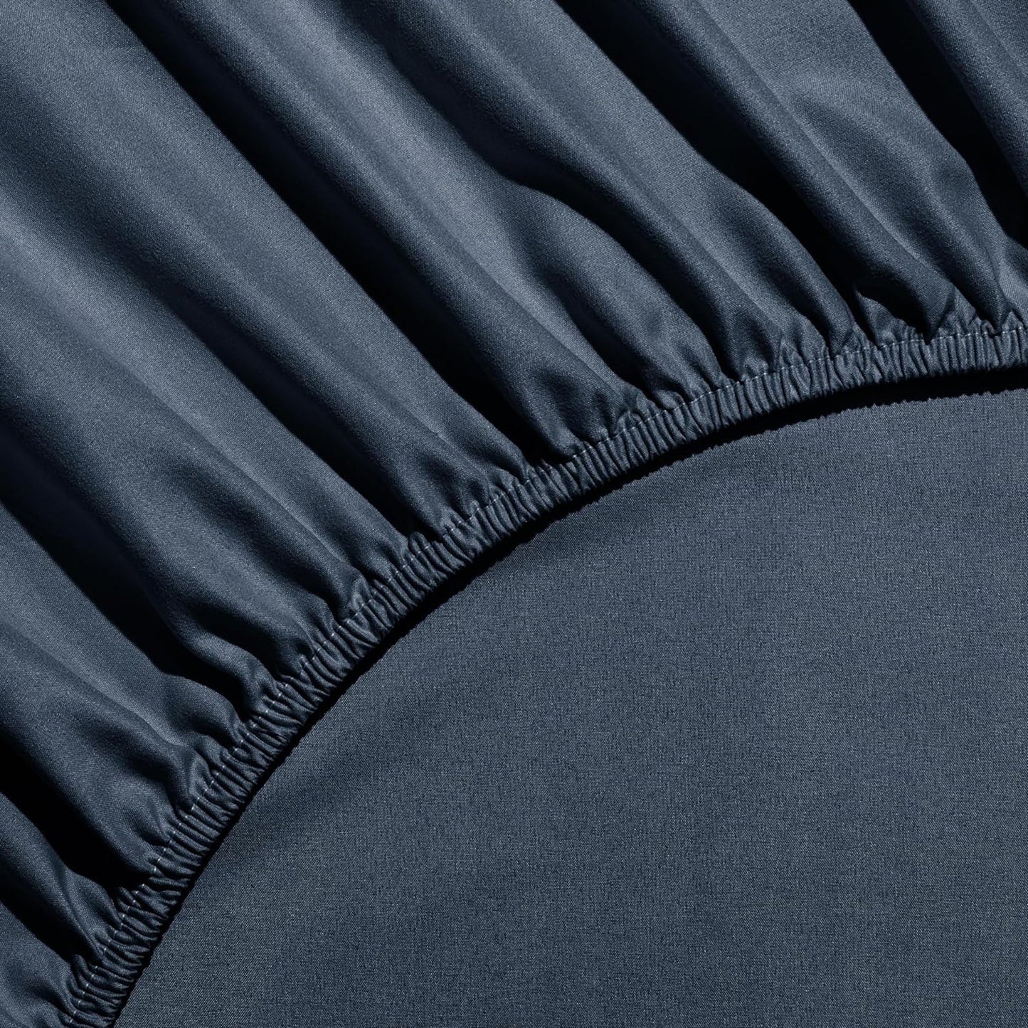 1500tc Ultra-Soft Breathable Microfibre Deep Pocket Bed Sheet Set - Navy