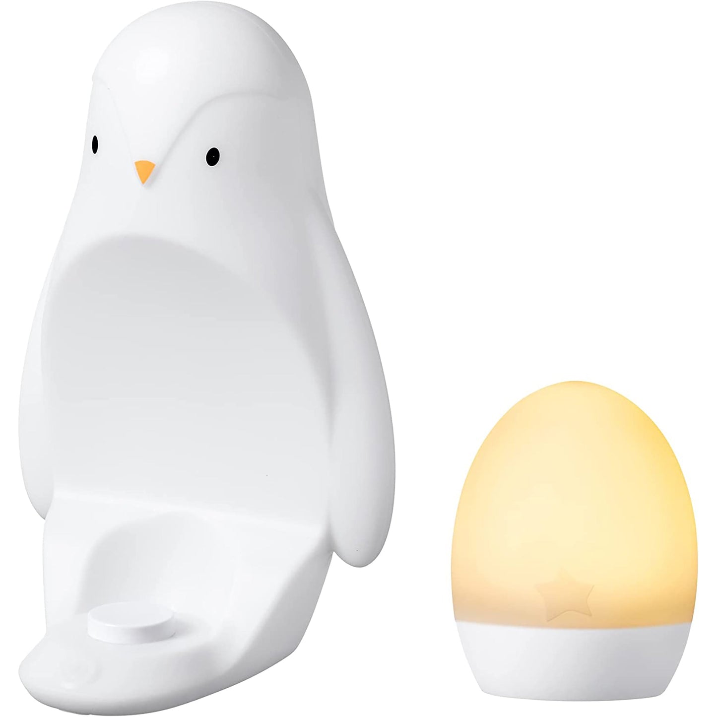 Adjustable and Portable Penguin Nursery Night Light with Portable Egg Light
