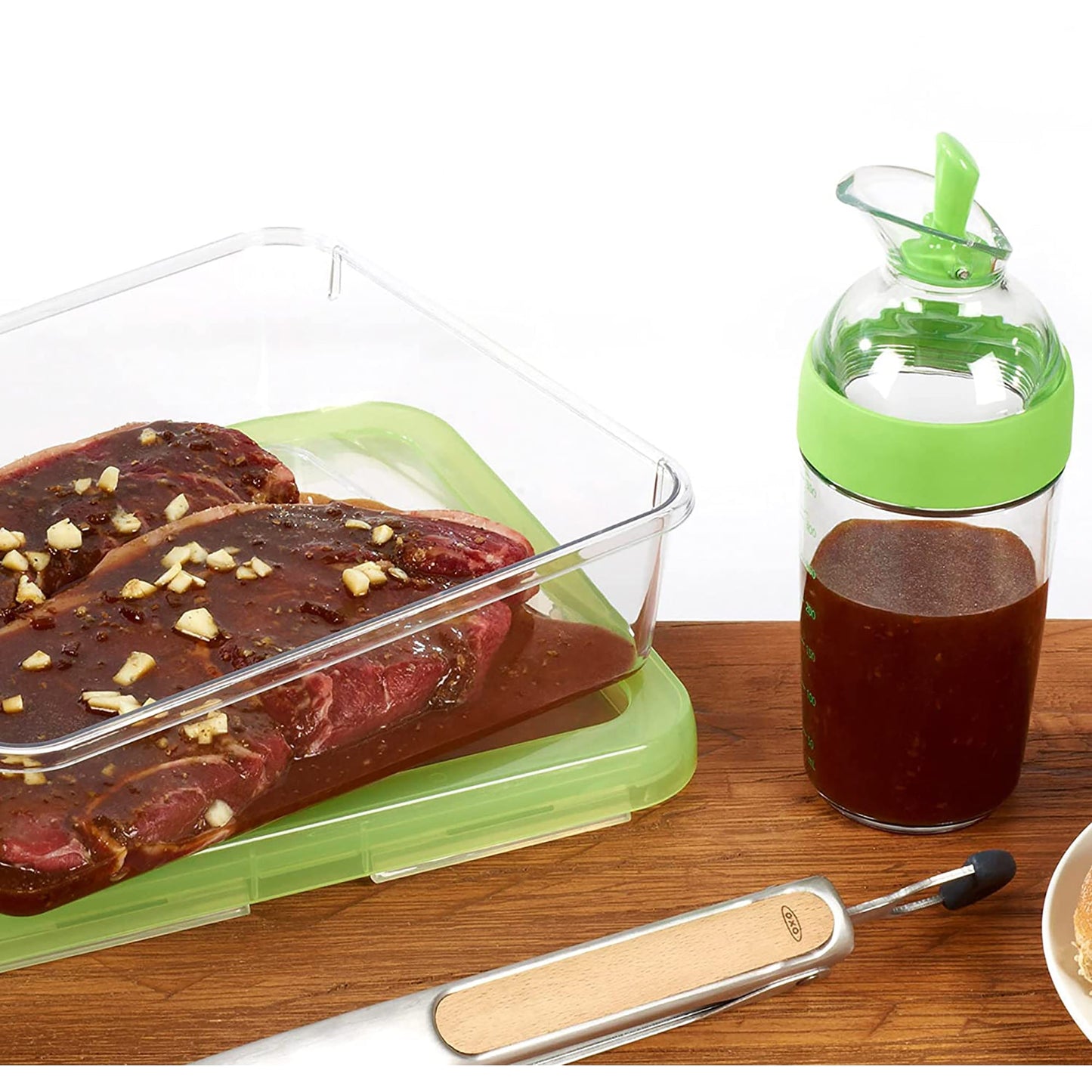 Salad Dressing Shaker 1.5 Cup Capacity - Green